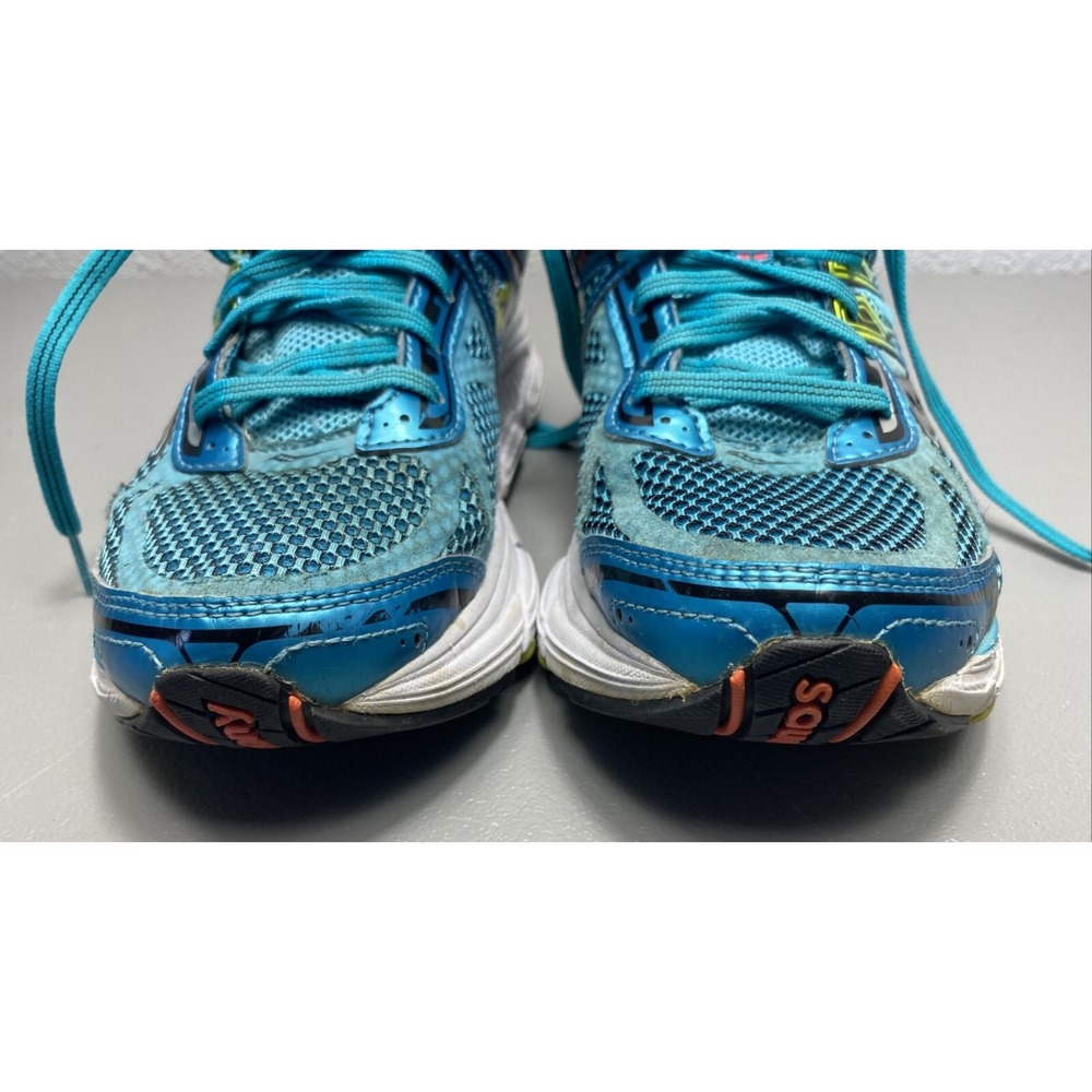 Saucony Omni 14 S10270-2 Women US 7.5 Running Shoes Blue White Athletic Sneakers - Picture 3 of 13